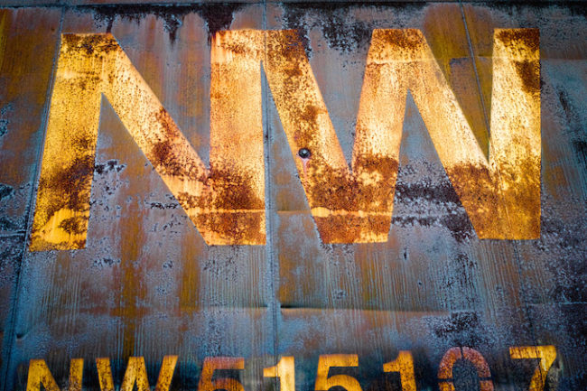 Norfolk and Western siding